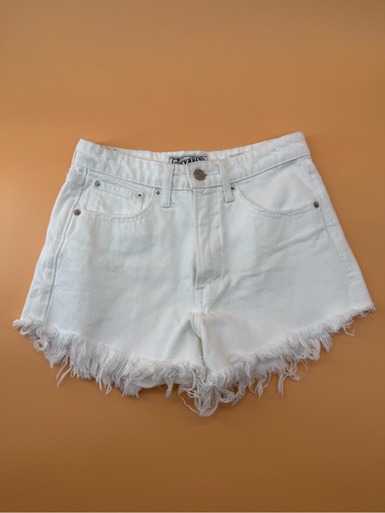 Lucky Brand Pants - Lucky Brand Lucky Pins White Denim Shorts
